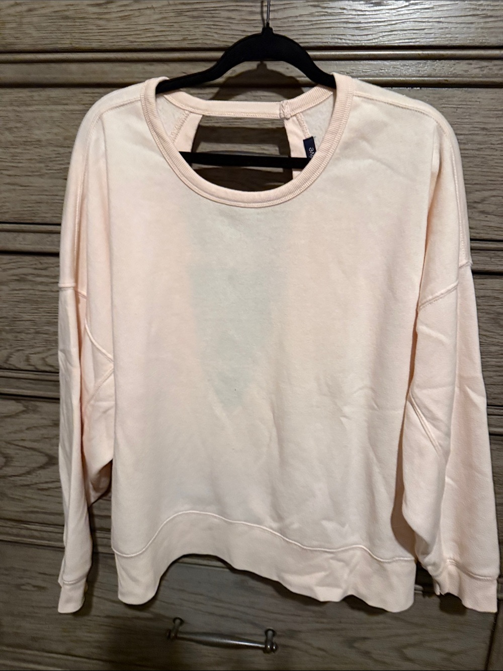 Ocean Drive Pale Peach Crewneck Sweatshirt